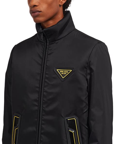 prada women's hoodie|prada men's nylon jacket.